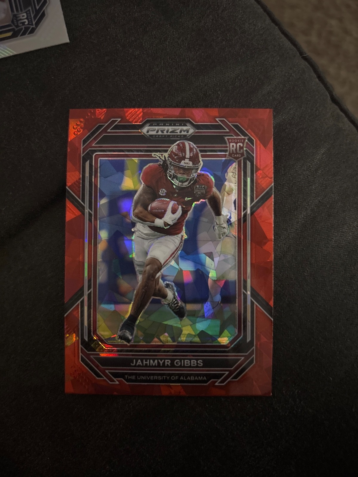 2023 Panini Prizm Draft Picks - Jahmyr Gibbs #116 Red Ice Prizm (RC)