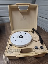 Emerson Solid State Vintage Portable Record Player Read