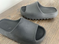adidas Yeezy Slide Black Slip-On Sandal Lightweight Thick Sole Men's