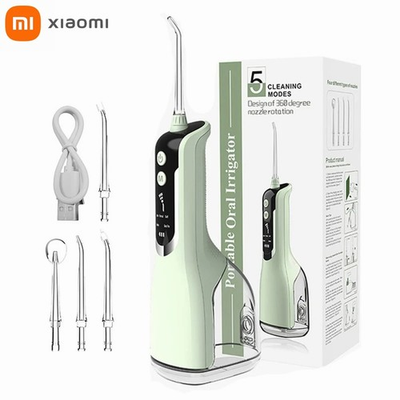 #ad Xiaomi Youpin Teeth Oral Irrigator USB Rechargeable 330ml IPX6 5 Modes $91.29