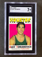 1971 Topps #91 Rudy Tomjanovich SGC 7