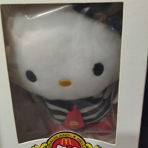 NIB Set of 4 McDonald's Malaysia McDonaldland X Hello Kitty Plush Toys 6" - Picture 9 of 11