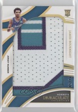 2021-22 Panini Immaculate Jersey Number 41/50 James Bouknight Jumbo Patch 6fs