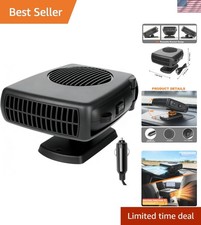 12v 200W , Portable and Defroster,Windshield Defogger, Applicable All 12V Veh...