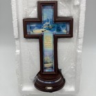 Glory - Light of Faith Cross Christ Jesus Figurine Bradford Exchange Kinkade New