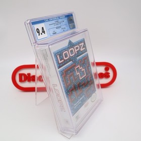 NES Nintendo LOOPZ / LOOPS - CGC GRADED 9.4 A+ NEW & Factory Sealed with H-Seam!