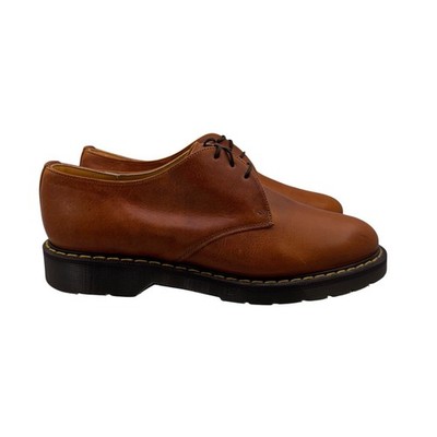 Solovair 3 Eye Gibson Tan 3-995-TAN Leather Oxford Derby Shoes Mens Sz 12