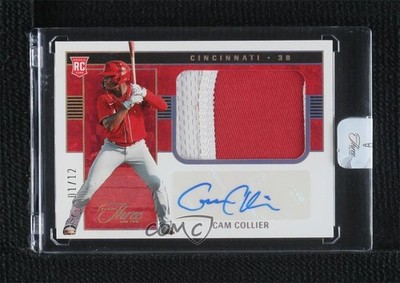 2023 Panini Three and Two Rookie Jersey Holo Gold 1/12 Cam Collier #106 Auto qf8