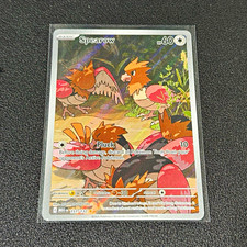 Imagen de Pokemon TCG Spearow Illustration Rare Full Art Holo 151/132 ME01 (EN) 2025