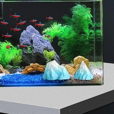 Aquarium-Eisberg-Dekoration, Unterwasser-Eisberg-Ornamente f&uuml;r das B&uuml;ro im
