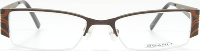 Ogami FUMIKO 3 Brown Semi-Rahmenlos Brille Rahmen 51-18-135 Deutschland Neu