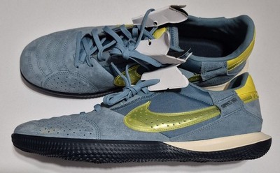 Nike Streetgato Smokey Blue-Lightning DC8466-004 Suede Men's Soccer Size 11 New