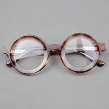 Nerd Round Acetate Eyeglasses Frames Reading Glasses Classic Vintage Men Women