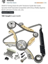 Engine Timing Chain Kit with Tensioner For 2013 2.4 L4 - brand new 