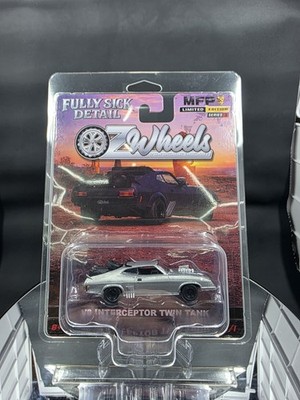 1:64 Oz Wheels FSD Limited Edition Series 3 V8 Interceptor Twin Tank - Raw Chase