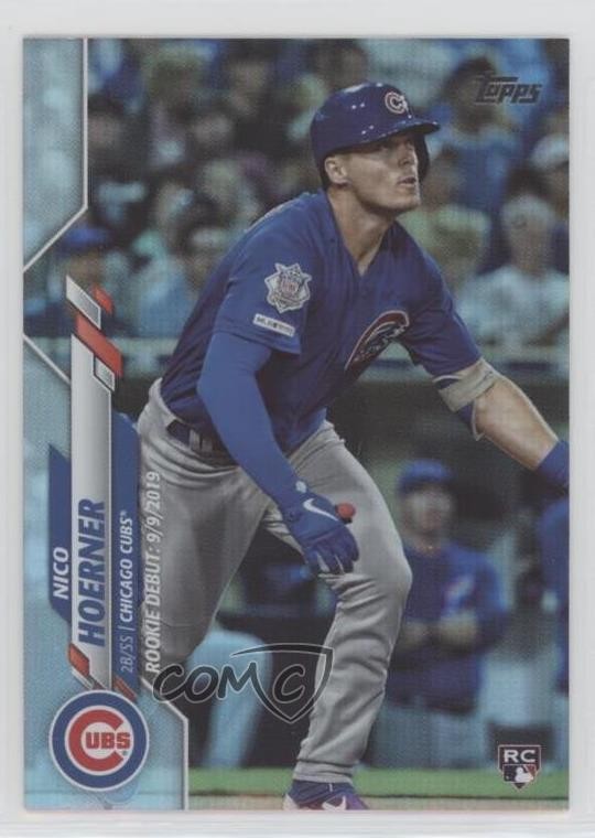 2020 Topps Update Rookie Debut Rainbow Foil Nico Hoerner #U-251 Rookie RC 2f9