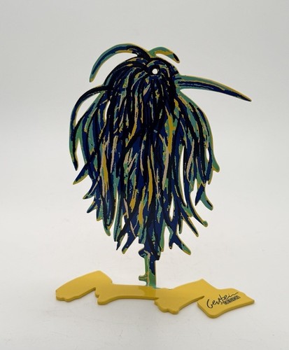 David Gerstein (Israele, b. 1944) Scultura uccellino in metallo - Foto 1 di 4