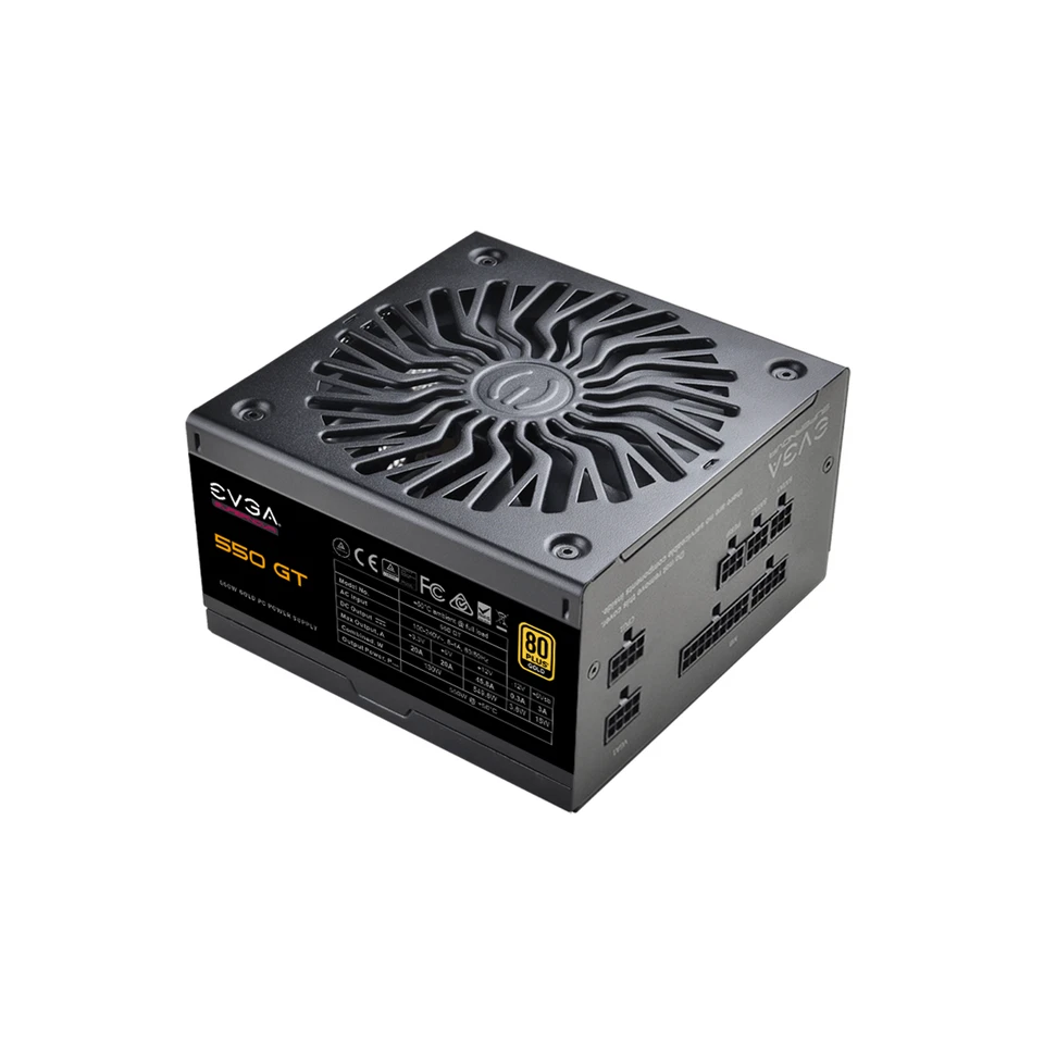 EVGA SuperNOVA 550 GT 80 Plus Gold 550W Fully Modular Power Supply - image 2 of 2