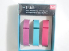 Fitbit Flex Accessory Band 3-Pack - Small - Violet, Teal  Pink S/P FB3