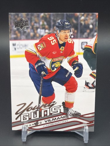 2026-27 Upper Deck Young Guns Sandis Vilmanis #224 rookie card