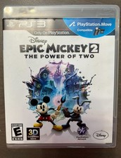 Disney Epic Mickey 2: Power of Two, Sony PlayStation 3 Complete Free Shipping