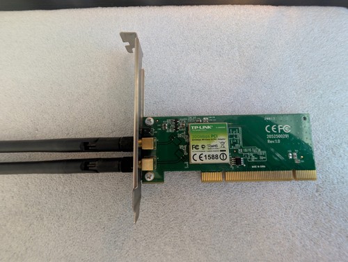 TP-Link Wireless N PCI Adapter Wifi Card 2.4GHz 300Mbps TL-WN851ND - 第 1/1 張圖片