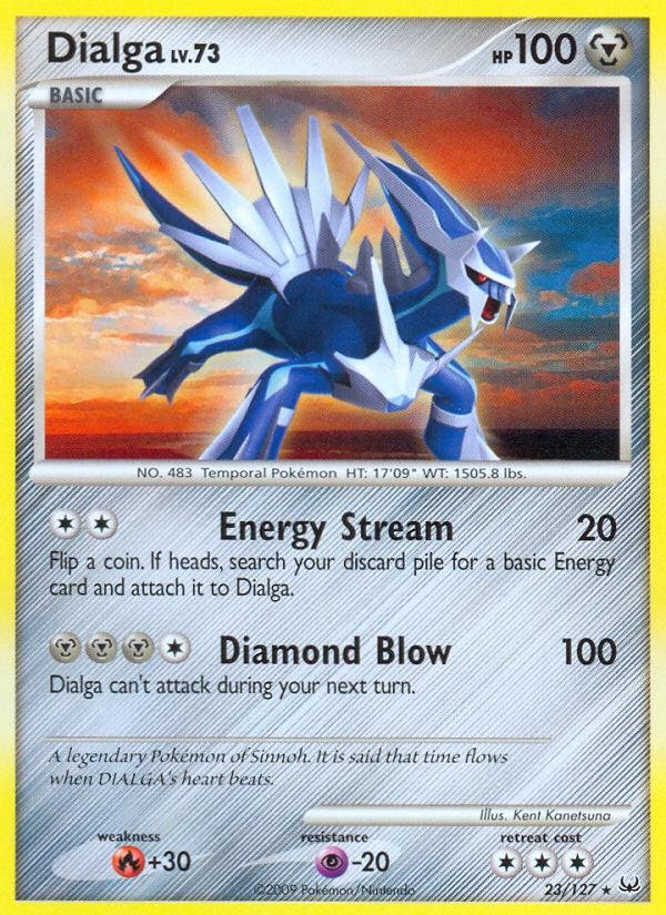 Pokemon Dialga LV.73 (23/143) Platinum LP