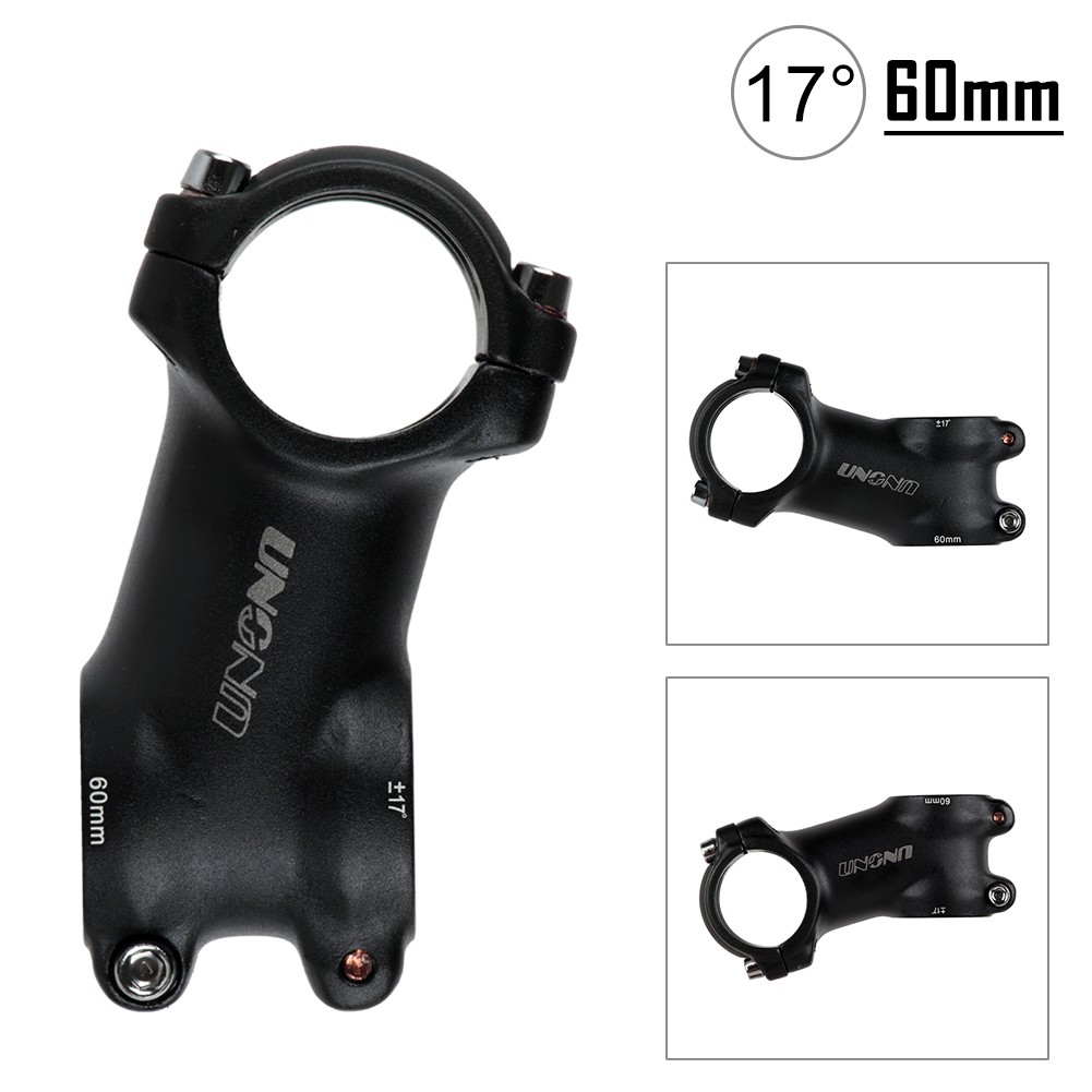 1pc MTB Road Mountain Bike Bicycle Stem Aluminium Alloy 7°/17°/35° 31.8*60-130mm