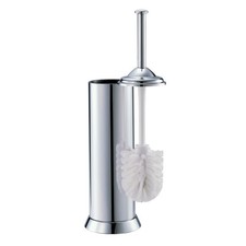 Gatco 1484 Chrome Toilet Brush Holders With Brush