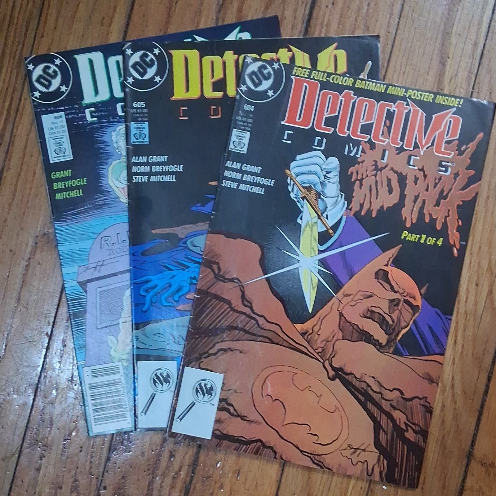 Vintage 1989 DC Detective Comics Batman The Mud Pack Comic Book Lot ...