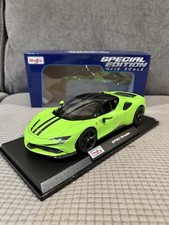 1/18 Maisto Ferrari SF90 Stradale Green Diecast Special Edition