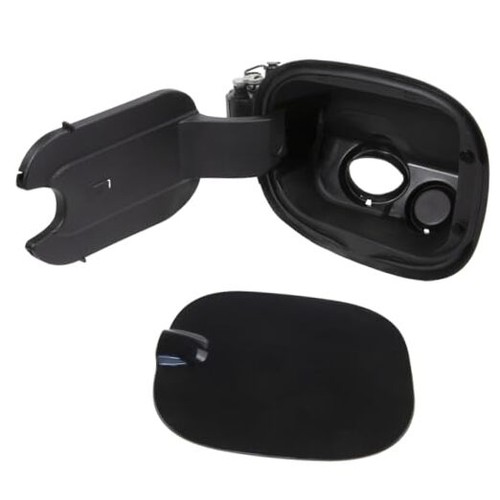 Metal Pin Type Gas Fuel Door Tank Filler Pipe Housing with Black Cover - Picture 8 of 8