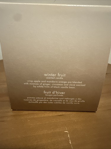 NEU Seltene Calvin Klein Winter Fruit 7,5 oz Kerze im Ruhestand in Gold Weihnachtsduft - Bild 11 von 19