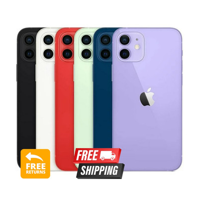 Apple iPhone 12 64GB/128GB Unlocked - GSM/AT&T/T-Mobile All Colors
