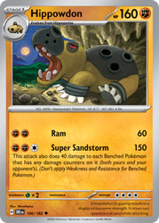 Hippowdon 106/182 Destined Rivals
