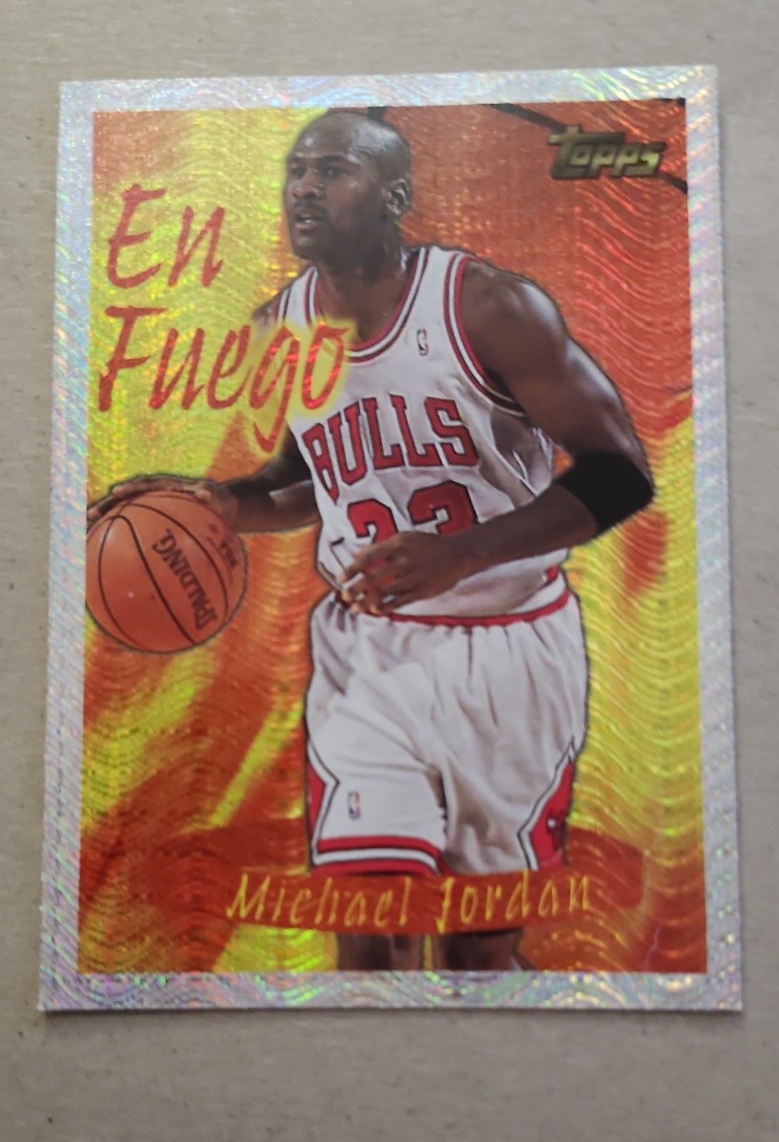 1996-97 Topps - Season's Best En Fuego Michael Jordan #1