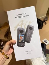 Insta360 X4 Air 8K 360  Panoramic Action Camera with Battery Case Lens Cover
