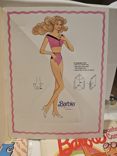 Vintage Lot 3 Barbie Paper Dolls 2 Of 3 Unused - Nice Lot - Picture 4 of 14