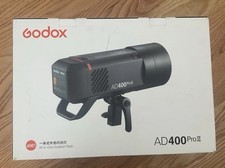 Godox AD400ProII 400Ws Outdoor Strobe: 2.4G TTL, 1/8000 HSS, Built-in Modeling L