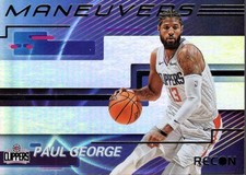 2020-21 Panini Recon Maneuvers #18 Paul George - BSK