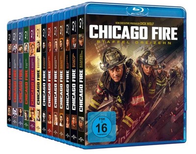 Chicago Fire - Season/Staffel 1-13 im Set # BLU-RAY-SET-NEU