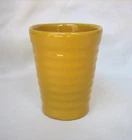 Vintage Bauer Pottery Ring Ware 3-1/2 inch tall Tumbler in Yellow
