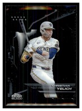 Christian Yelich 2026 Topps Chrome Black #42