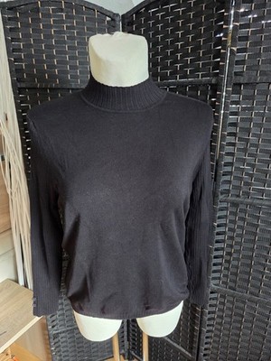 GERRY WEBER PULLOVER UNI SCHWARZ GR 46 ZEITLOSER KOMBI!!!
