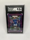 Lewis Dobbin Purple Mosaic /140 SGC 9.5 RC 2023-24 Panini Prizm PL Everton