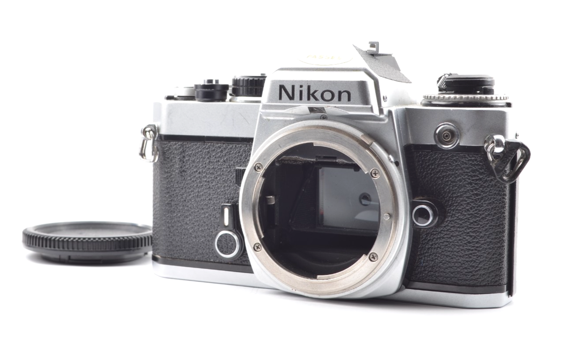 All Works!!【Mint】Nikon FE silver 35mm film camera SLR body From