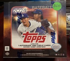 2024 Topps Baseball Update Series Jumbo Box Factory Sealed