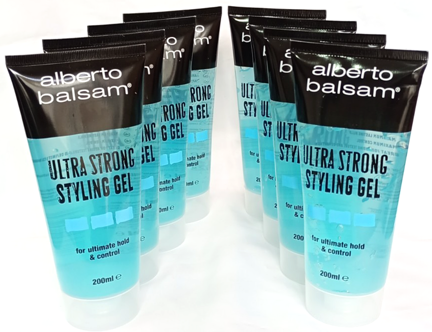 Alberto Balsam Hair Styling Gel Ultra Strong for Ultimate Hold and Control 200ml - Image 18