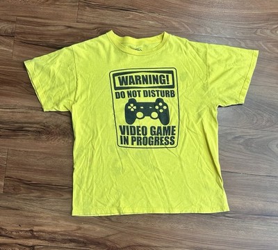 Hybrid T Shirts DO NOT DISTURB DEO GAME IN PROGRESS Men T Shirt Xl