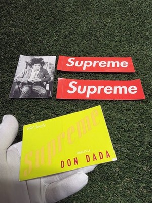 Supreme Basquiat Sticker Don Dada Sticker Decal Box Logo Sticker 100% Authentic